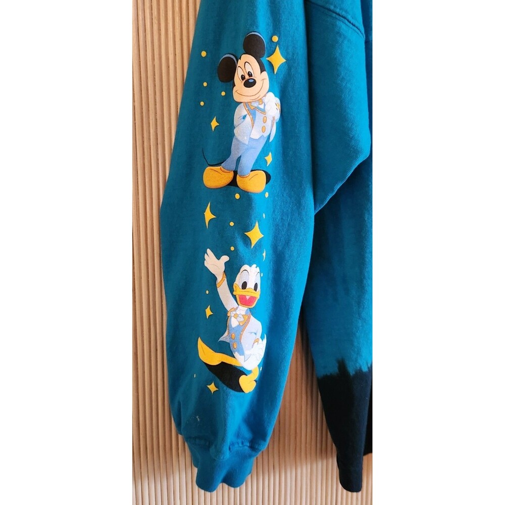 Walt Disney World 50th Anniversary Adult Large Blue Long Sleeve Spirit Jersey - Picture 3 of 9